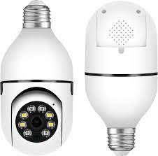 HD E27 2.4GHz V380 WiFi 1080P Night Vision Wireless 360 Degree CCTV Security Light 360 Panoramic Bulb Camera